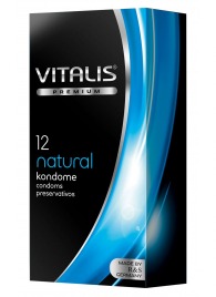 Классические презервативы VITALIS PREMIUM natural - 12 шт. - Vitalis - купить с доставкой в Ачинске