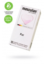 Супертонкие презервативы Masculan Pur - 10 шт. - Masculan - купить с доставкой в Ачинске