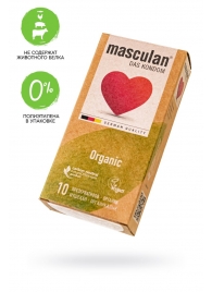 Экологически чистые презервативы Masculan Organic - 10 шт. - Masculan - купить с доставкой в Ачинске