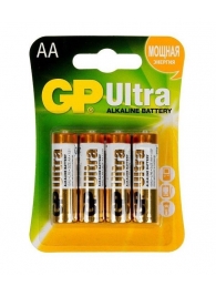 Батарейки алкалиновые GP Ultra Alkaline AA/LR6 - 4 шт. - Элементы питания - купить с доставкой в Ачинске