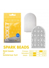 Карманный мастурбатор Spark Beads - Tenga - в Ачинске купить с доставкой
