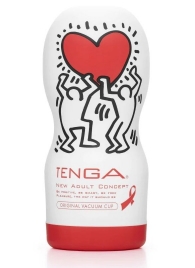 Мастурбатор Keith Haring Cup Deep Throat - Tenga - в Ачинске купить с доставкой