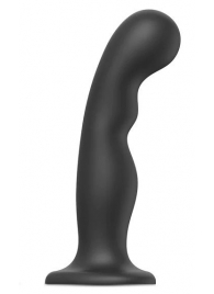 Черная насадка Strap-On-Me Dildo Plug P G size XXL - Strap-on-me - купить с доставкой в Ачинске