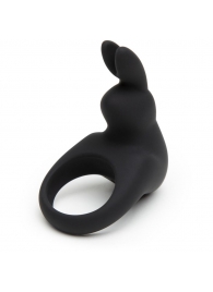 Черное эрекционное виброкольцо Happy Rabbit Rechargeable Rabbit Cock Ring - Happy Rabbit - в Ачинске купить с доставкой