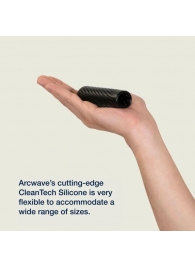 Черный двусторонний мастурбатор Arcwave Ghost Pocket Stroker - Arcwave - в Ачинске купить с доставкой