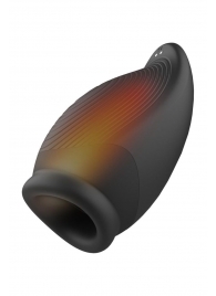 Мастурбатор с вибрацией и функцией нагрева Squeezable Stroker - Dream Toys - в Ачинске купить с доставкой