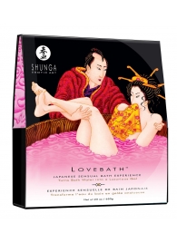 Соль для ванны Lovebath Dragon Fruit, превращающая воду в гель - 650 гр. - Shunga - купить с доставкой в Ачинске