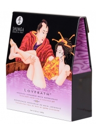 Соль для ванны Lovebath Sensual lotus, превращающая воду в гель - 650 гр. - Shunga - купить с доставкой в Ачинске