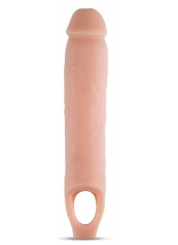 Телесная насадка на пенис 11.5 Inch Cock Sheath Penis Extender - 29,2 см. - Blush Novelties - в Ачинске купить с доставкой