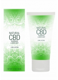 Лубрикант с пролонгирующим эффектом Natural CBD Numbing Lubricant - 50 мл. - Shots Media BV - купить с доставкой в Ачинске