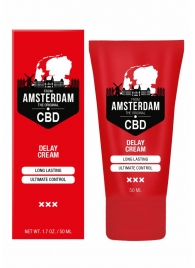 Крем-пролонгатор CBD from Amsterdam Delay Cream - 50 мл. - Shots Media BV - купить с доставкой в Ачинске