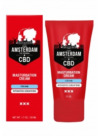 Крем для мастурбации для мужчин CBD from Amsterdam Masturbation Cream For Him - 50 мл. - Shots Media BV - купить с доставкой в Ачинске