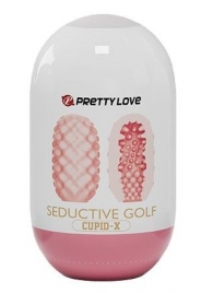 Розовый мастурбатор-яйцо Seductive Golf - Baile - в Ачинске купить с доставкой