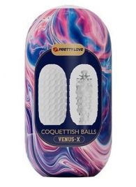 Мастурбатор в форме яйца Coquettish Balls - Baile - в Ачинске купить с доставкой