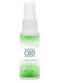 Массажное масло Natural CBD Massage Oil - 50 мл. - Shots Media BV - купить с доставкой в Ачинске