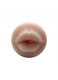 Телесный мастурбатор-ротик Oral Mini Masturbator - Adrien Lastic - в Ачинске купить с доставкой