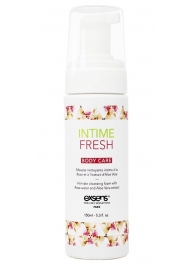 Органическая интимная очищающая пенка Intime Fresh - 150 мл. - Exsens - купить с доставкой в Ачинске