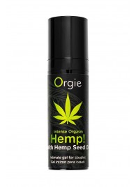 Возбуждающий интимный гель для пар ORGIE Hemp Intense Orgasm - 15 мл. - ORGIE - купить с доставкой в Ачинске