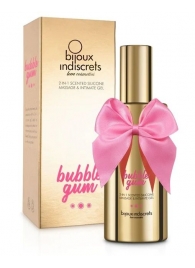 Гель с ароматом жвачки Bubblegum 2-in-1 Scented Silicone Massage And Intimate Gel - 100 мл. - Bijoux Indiscrets - купить с доставкой в Ачинске