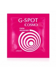 Стимулирующий интимный крем для женщин Cosmo G-spot - 2 гр. - Биоритм - купить с доставкой в Ачинске