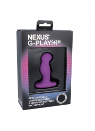 Фиолетовая вибровтулка Nexus G-Play+ M - Nexus Range - в Ачинске купить с доставкой