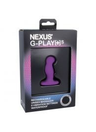 Фиолетовая вибровтулка Nexus G-Play+ S - Nexus Range - в Ачинске купить с доставкой