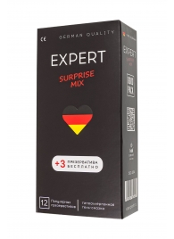 Презервативы EXPERT Surprise Mix - 12 шт.(+3 в подарок) - Expert - купить с доставкой в Ачинске