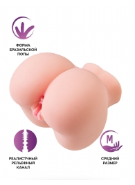 Реалистичный мастурбатор Giovanna - ToyFa - в Ачинске купить с доставкой