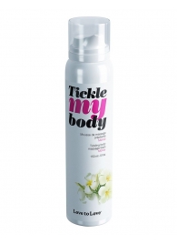 Массажная хрустящая пенка Tickle My Body Monoi с ароматом моной - 150 мл. - Love to Love - купить с доставкой в Ачинске
