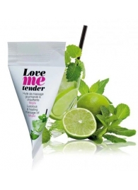 Съедобное согревающее массажное масло Love Me Tender Mojito с ароматом мохито - 10 мл. - Love to Love - купить с доставкой в Ачинске