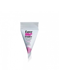 Съедобное согревающее массажное масло Love Me Tender Cotton Candy с ароматом сладкой ваты - 10 мл. - Love to Love - купить с доставкой в Ачинске