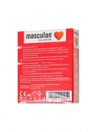 Презервативы Masculan Sensitive plus - 3 шт. - Masculan - купить с доставкой в Ачинске