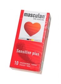 Презервативы Masculan Sensitive plus - 10 шт. - Masculan - купить с доставкой в Ачинске