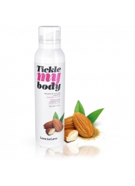 Массажная хрустящая пенка Tickle My Body Sweet Almonds с ароматом миндаля - 150 мл. - Love to Love - купить с доставкой в Ачинске