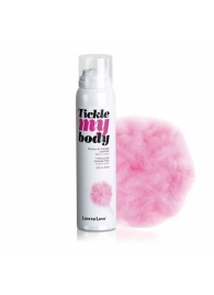 Массажная хрустящая пенка Tickle My Body Cotton Candy с ароматом сладкой ваты - 150 мл. - Love to Love - купить с доставкой в Ачинске