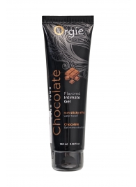 Интимный гель на водной основе Lube Tube Chocolate с шоколадным вкусом - 100 мл. - ORGIE - купить с доставкой в Ачинске