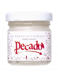 Массажная свеча Tobacco Vanilla - 35 мл. - Pecado - купить с доставкой в Ачинске