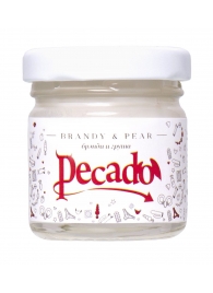 Массажная свеча Brandy   Pear - 35 мл. - Pecado - купить с доставкой в Ачинске