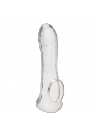 Прозрачная насадка на пенис Transparent Penis Enhancing Sleeve Extension - 15,9 см. - BlueLine - в Ачинске купить с доставкой