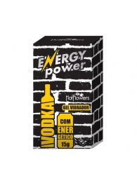 Стимулирующий гель для двоих Energy Power с эффектом вибрации - 15 гр. - HotFlowers - купить с доставкой в Ачинске