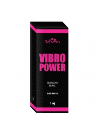 Жидкий вибратор Vibro Power со вкусом тутти-фрутти - 15 гр. - HotFlowers - купить с доставкой в Ачинске