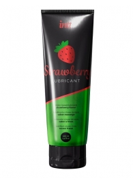 Смазка на водной основе с ароматом клубники Strawberry Lubricant - 100 мл. - INTT - купить с доставкой в Ачинске