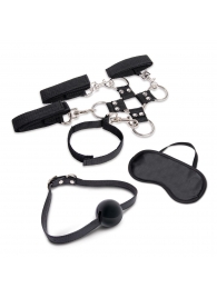 Набор для фиксации из 7 предметов Hogtie   Ball Gag Kit - Lux Fetish - купить с доставкой в Ачинске