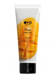 Лубрикант на водной основе OYO Aroma Gel Mango с ароматом манго - 75 мл. - OYO - купить с доставкой в Ачинске