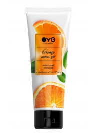 Лубрикант на водной основе OYO Aroma Gel Orange с ароматом апельсина - 75 мл. - OYO - купить с доставкой в Ачинске