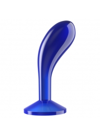 Синяя анальная втулка Flawless Clear Prostate Plug 6.0 - 15 см. - Lovetoy - в Ачинске купить с доставкой