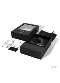 Чёрный перезаряжаемый стимулятор простаты Bruno Black - Lelo - в Ачинске купить с доставкой