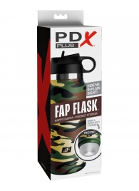 Мастурбатор в камуфляжной колбе Fap Flask - Pipedream - в Ачинске купить с доставкой