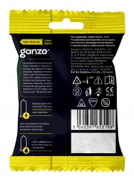 Ультратонкие презервативы Ganzo Ultra thin в мягкой упаковке - 3 шт. - Ganzo - купить с доставкой в Ачинске