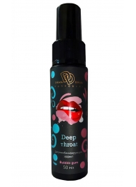 Спрей для горла Deep Throat с десенсибилизирующим эффектом и вкусом бабл-гам - 50 мл. - БиоМед - купить с доставкой в Ачинске